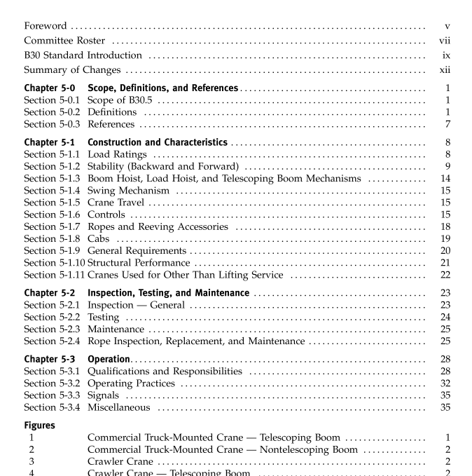 ASME B30.5 pdf download