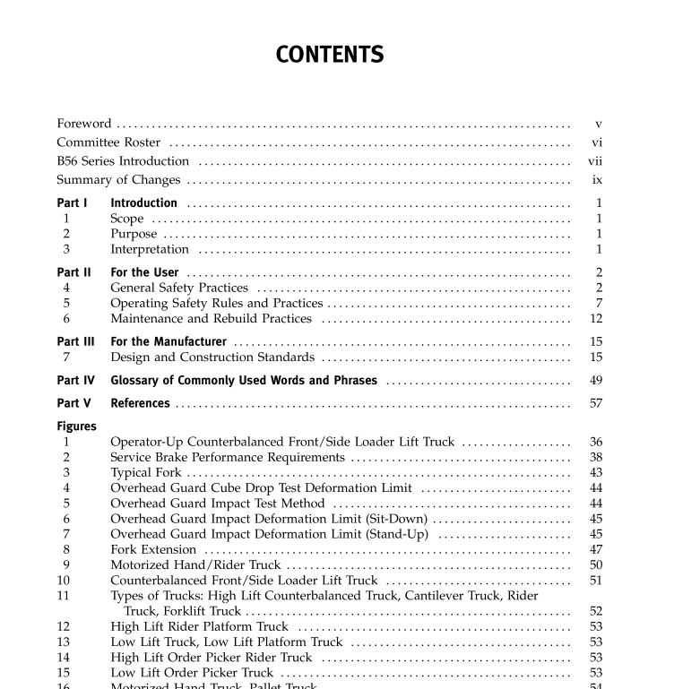 ASME B56.1 pdf download
