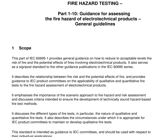 IEC 60695-1-10 pdf download